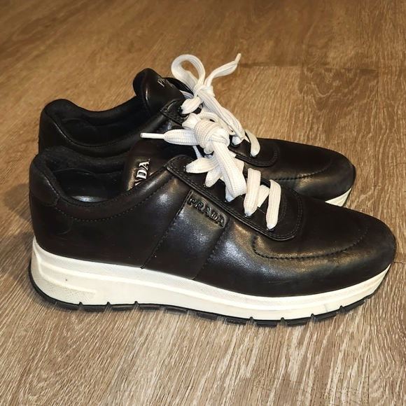 Nappa leather Prada Trainer sneakers - Picture 1 of 5